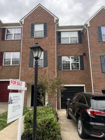 Lovely 3-level townhouse with garage parking – 7719 Marshall Heights Ct