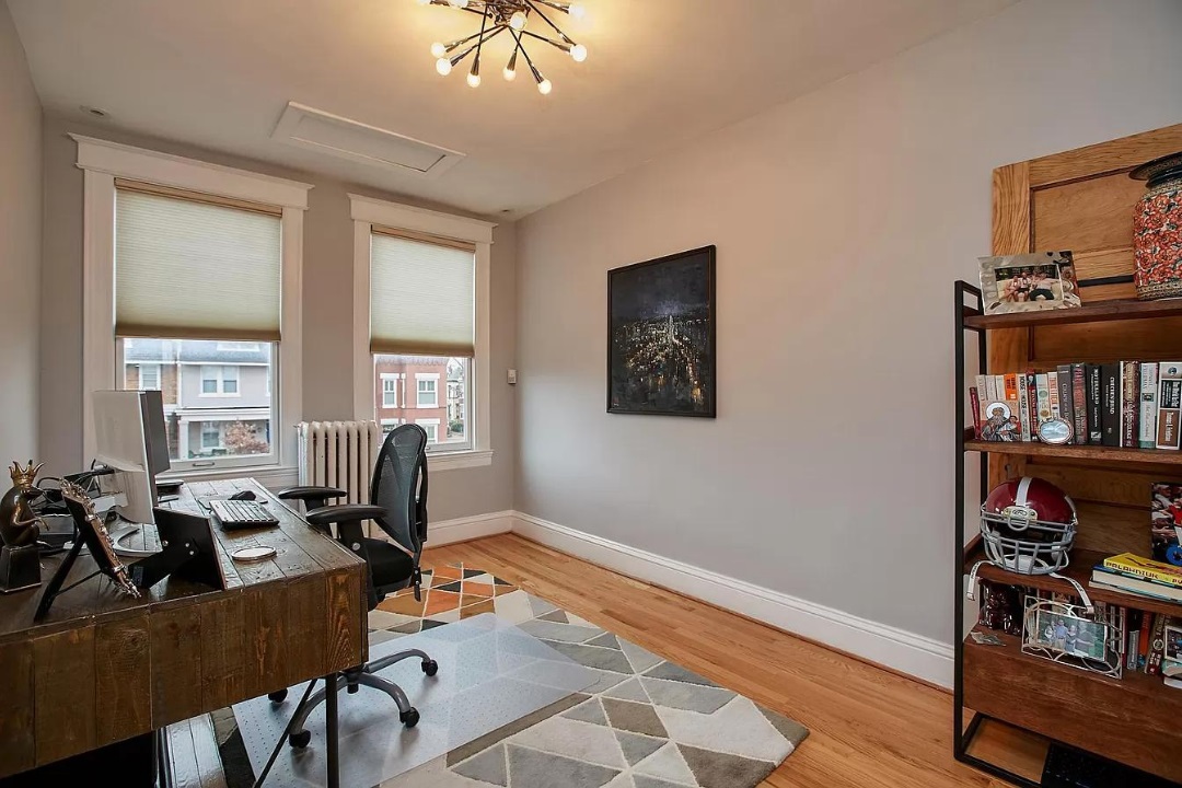 3 Level TH with 2BR, 2.5BA, Parking Spot in Rear in Ledroit Park- 1926 2nd St NW