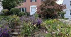 Spacious Colonial Style 4Br, 3.5Ba Single Family Home in Chevy Chase