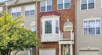 Well-Located 3BR, 2-Full, and 2-Half Bath Townhouse w/ One-Car Garage in Sterling, VA – 45713 Paddington Station Ter